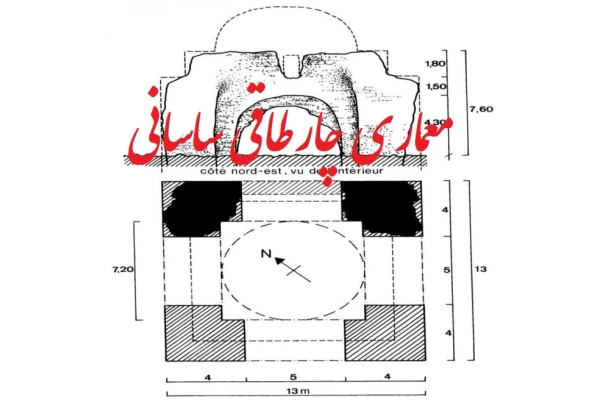 کتاب معماری چهار طاقی ساسانی
