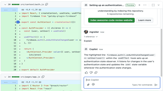راهنمای GitHub Copilot