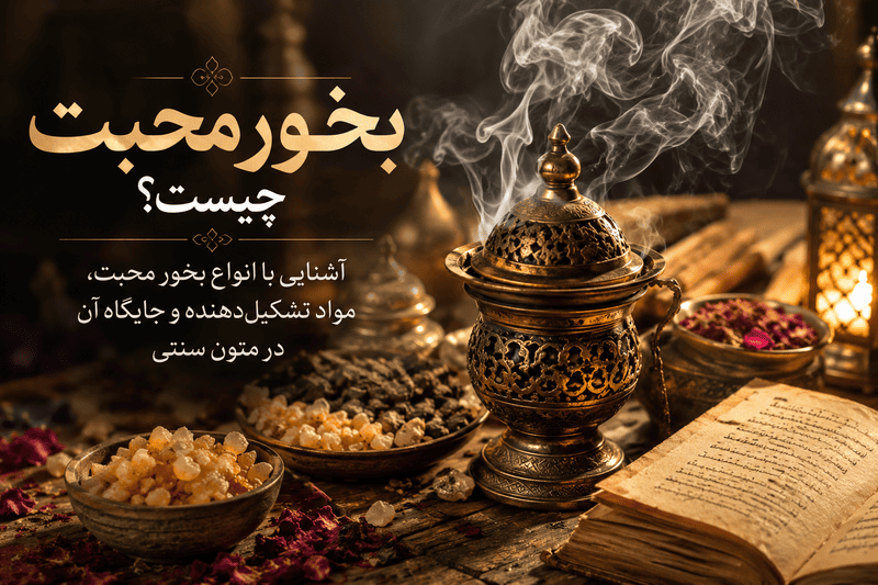 بخور محبت چیست؟ آشنایی با انواع بخور محبت، مواد تشکیل‌دهنده و جایگاه آن در متون سنتی