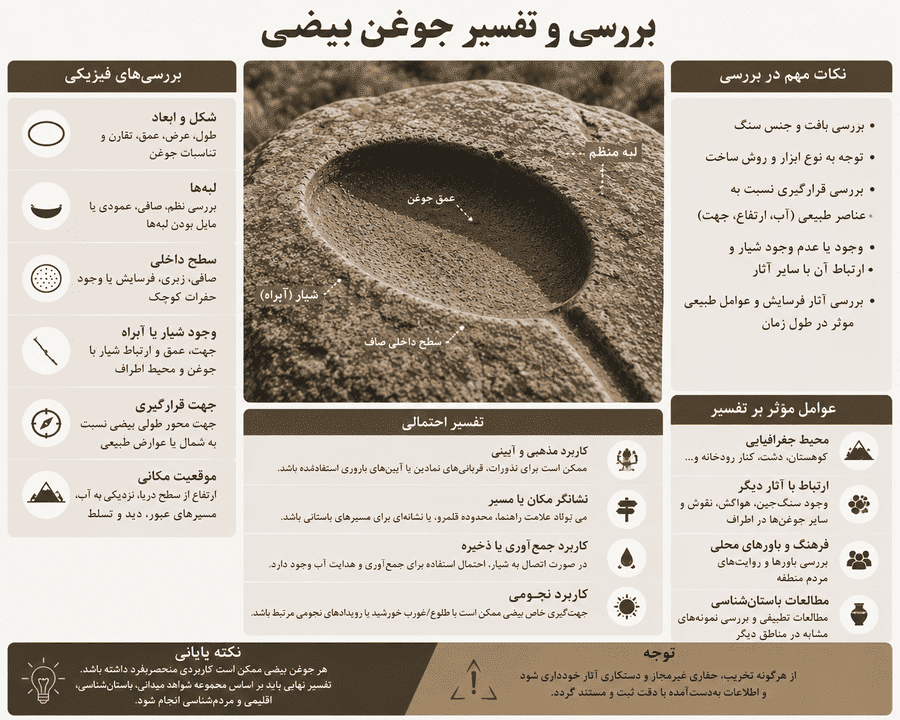 مقایسه جوغن گرد، بیضی، مربع و مستطیلی