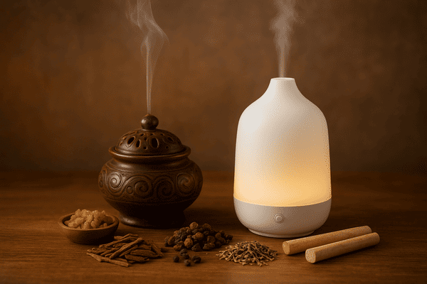 بخور ترکیبی: ترکیب سنتی و مدرن برای آرامش و سلامتی