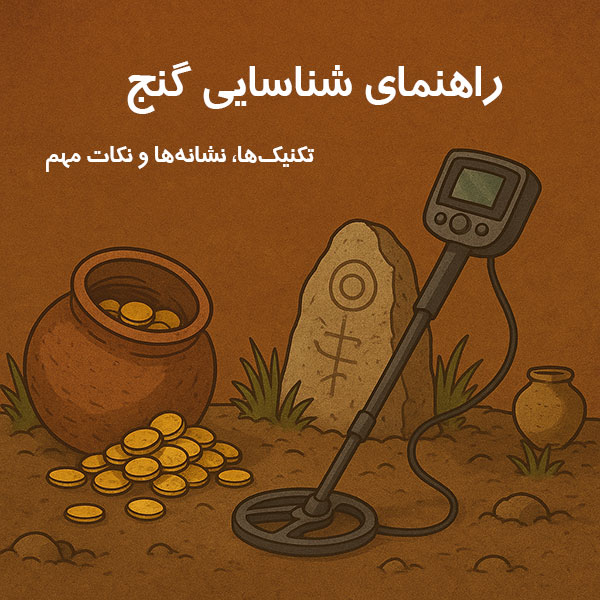 راهنمای شناسایی گنج: تکنیک‌ها، نشانه‌ها و نکات مهم